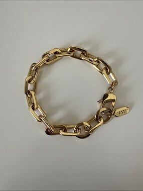 Jenny Bird Shiny Gold Chunky Link Bracelet